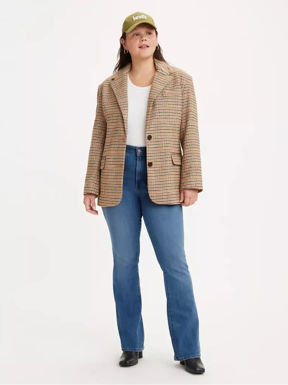 Levi's Premium 725 High Rise Bootcut Women's Stretch Jeans  |  Size:  33